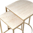 Uttermost Lindon Travertine Nesting Tables - Set of 2