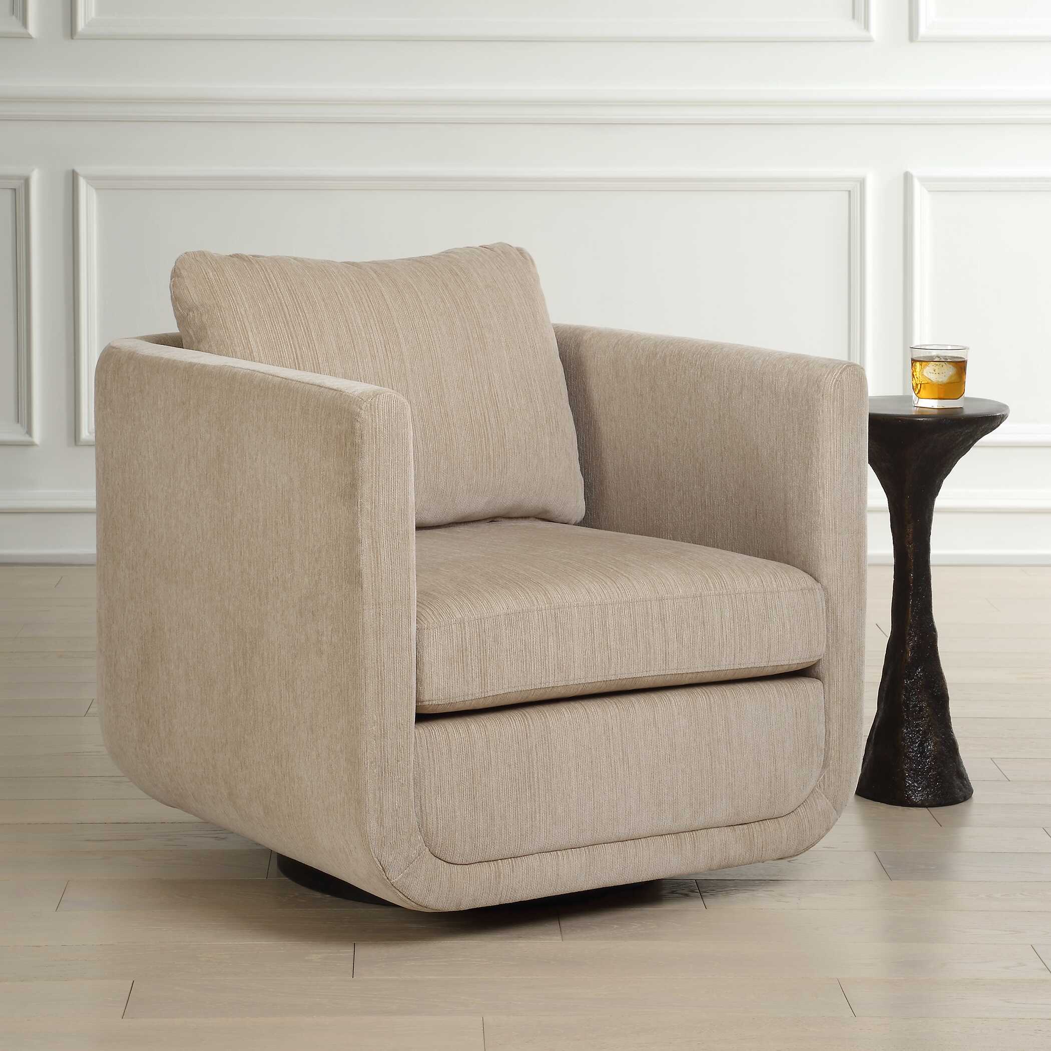 Uttermost Abound Swivel Chair