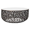 Uttermost Sabena White Marble Outdoor Coffee Table