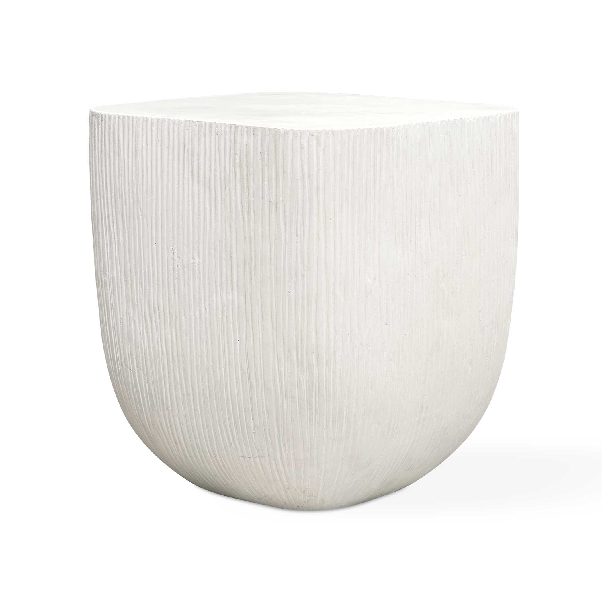 Uttermost Alma Concrete Outdoor Side Table
