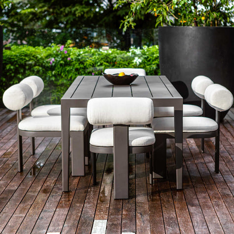 Uttermost Bolster Back Outdoor Dining Chair