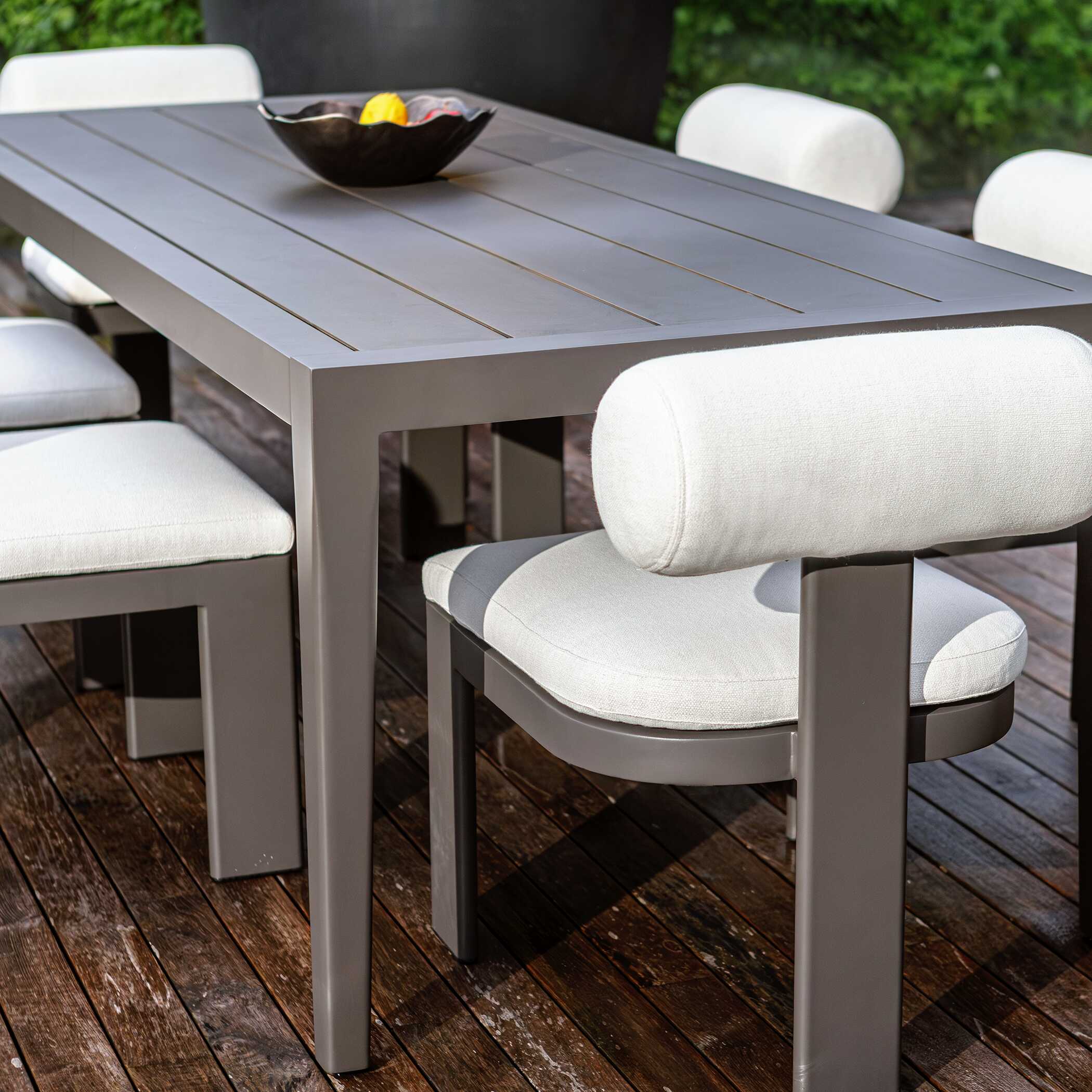 Uttermost Bolster Back Outdoor Dining Chair