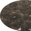 Uttermost Hastings Brown Marble Accent Table