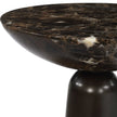 Uttermost Hastings Brown Marble Accent Table