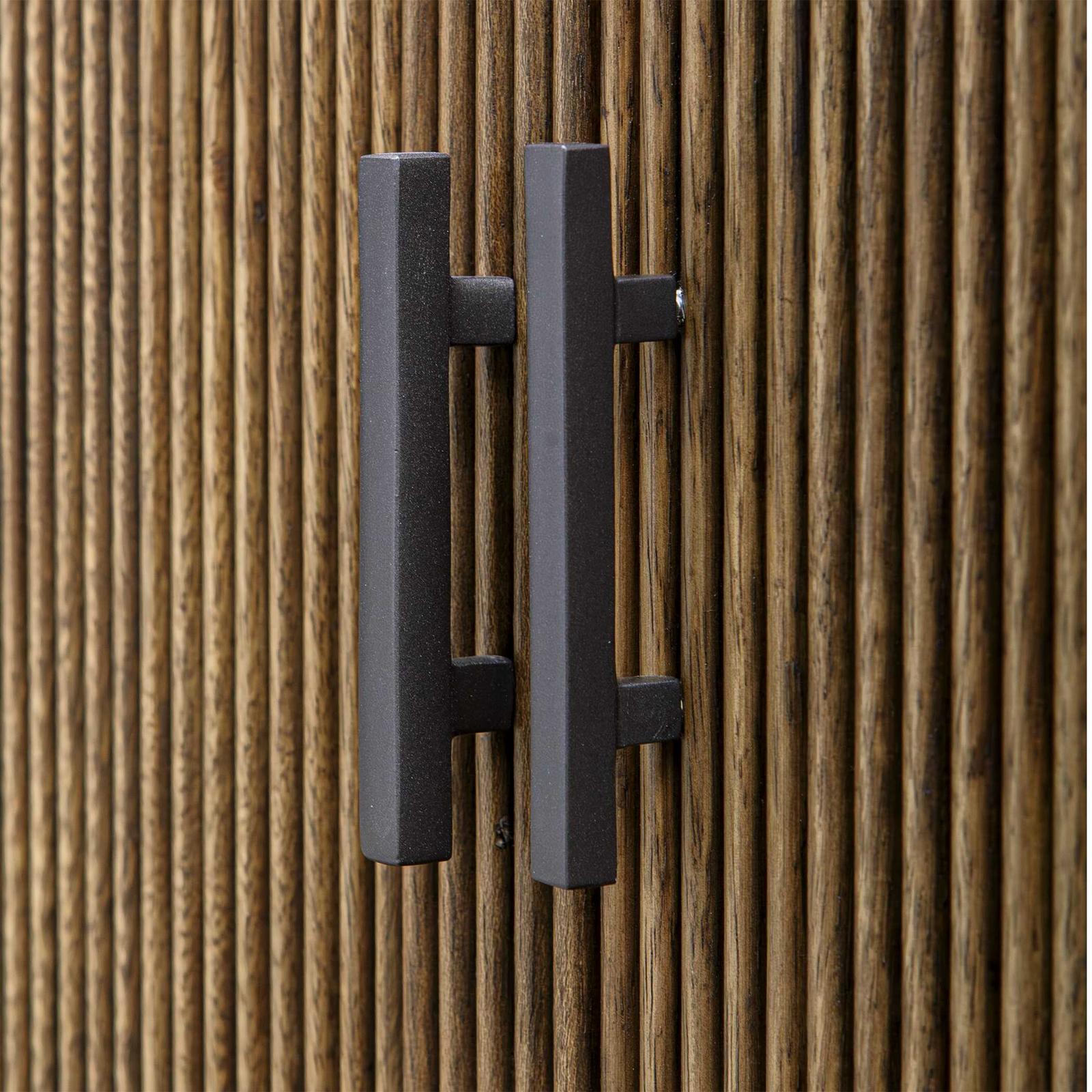 Uttermost Pinstripe Tambour 2 Door Cabinet