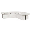 Uttermost Bolster Back White Armless Outdoor Sofa
