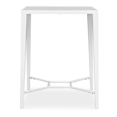 Uttermost Montellano White Outdoor Bar Table