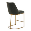 Uttermost Hanni Charcoal Counter Stool
