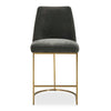 Uttermost Hanni Charcoal Counter Stool