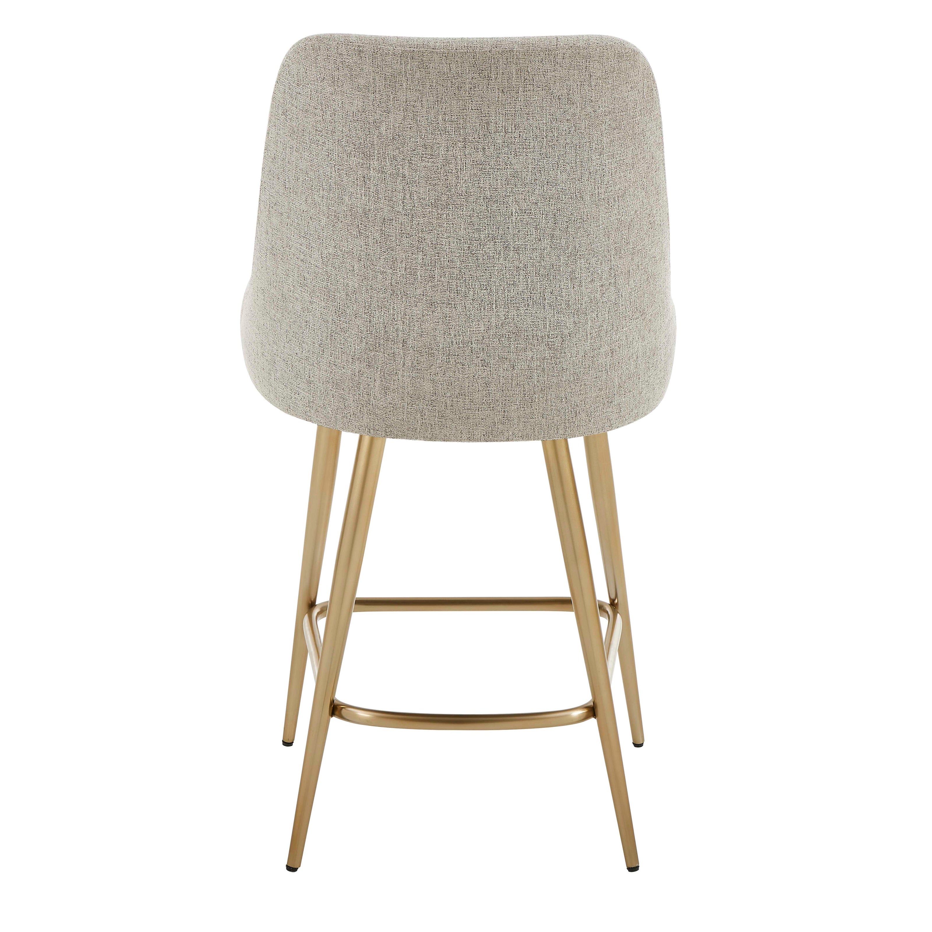 Uttermost Bramwell Upholstered Counter Stool