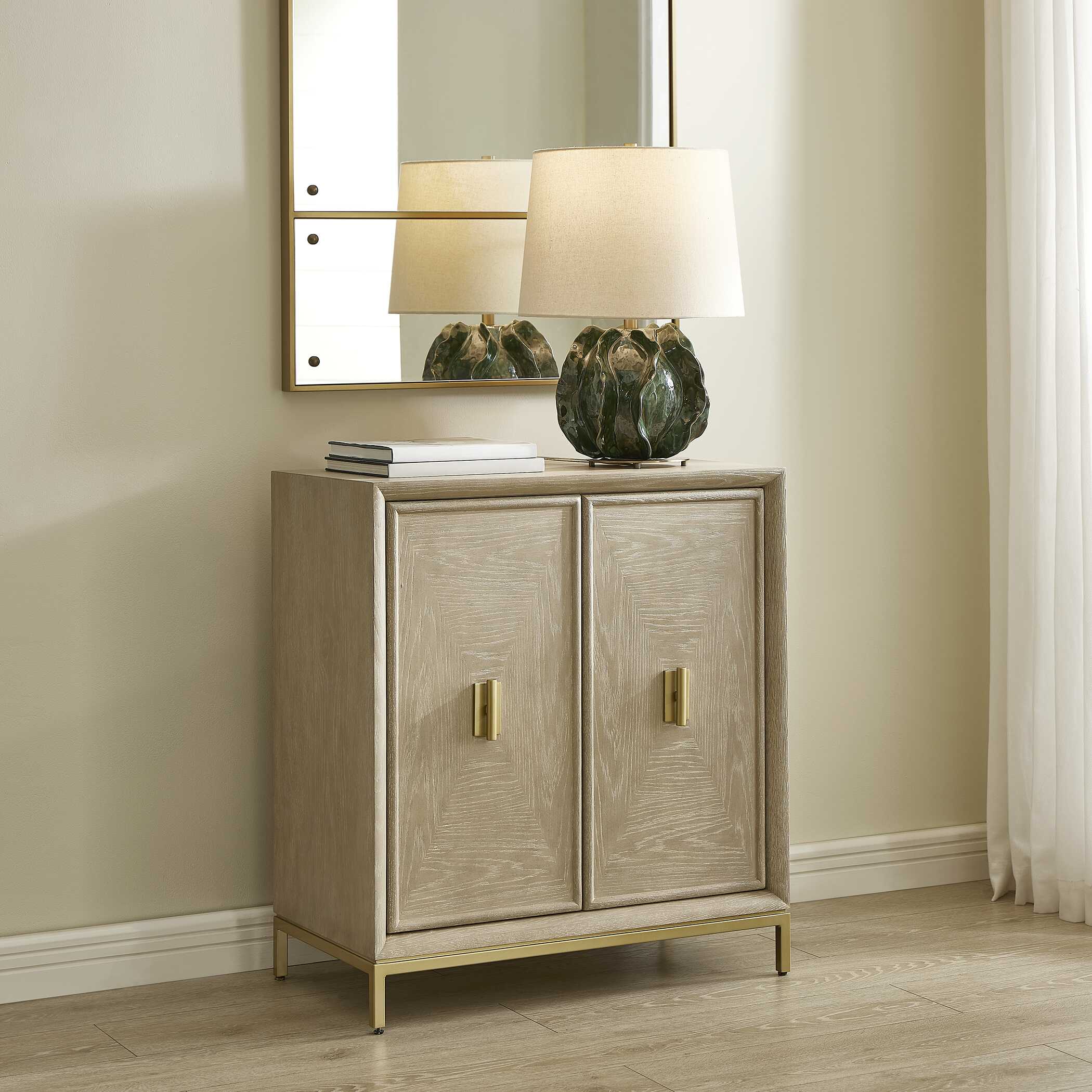 Uttermost Alessia Washed 2 Door Cabinet