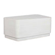 Uttermost Saltwater White Concrete Coffee Table