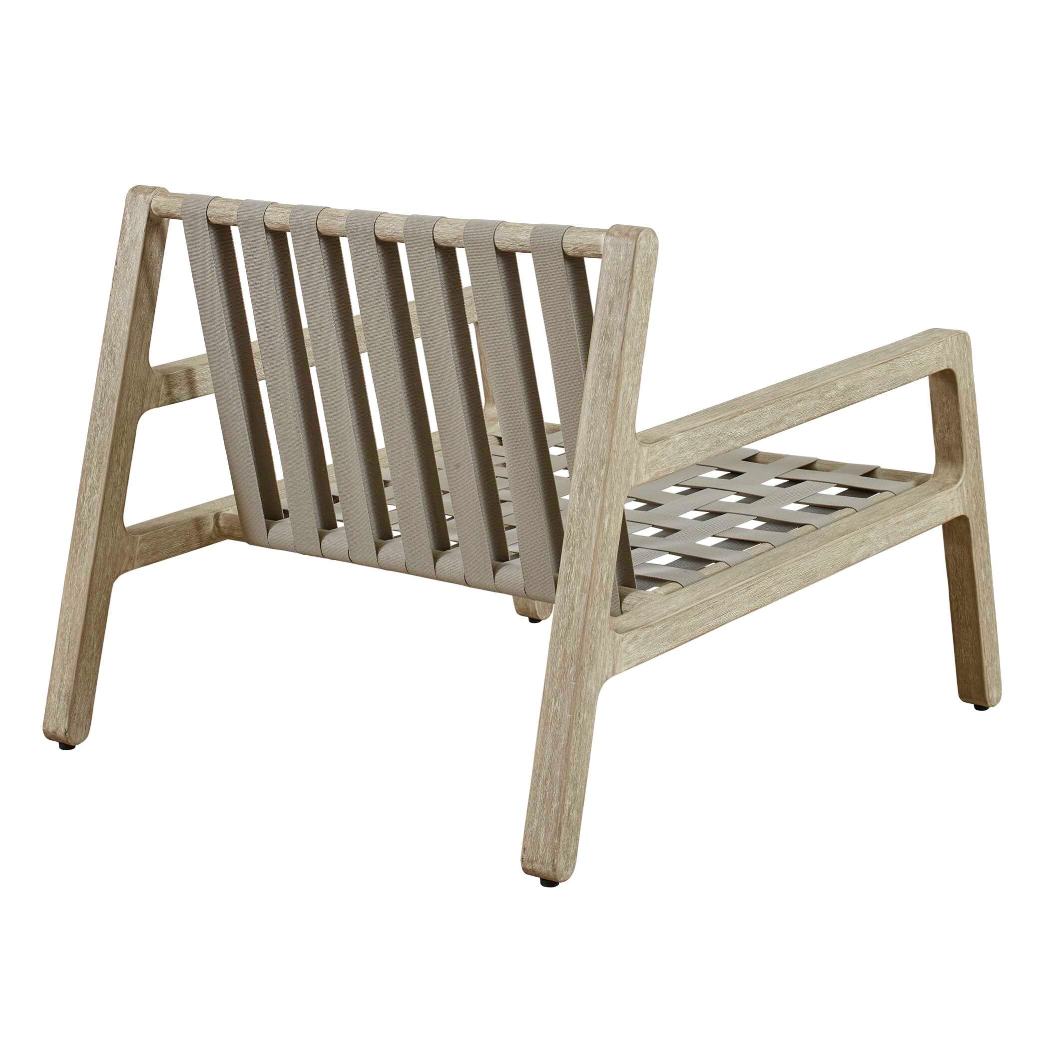 Uttermost Strapped Outdoor Lounge Chair