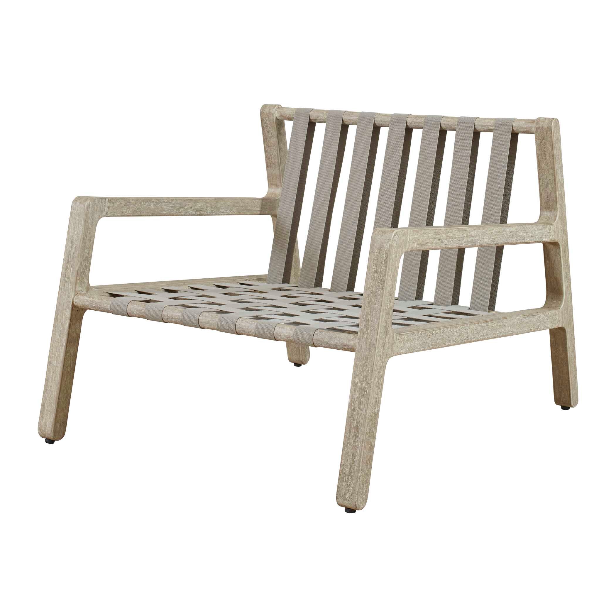 Uttermost Strapped Outdoor Lounge Chair