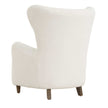 Uttermost Ingel White Wingback Armchair