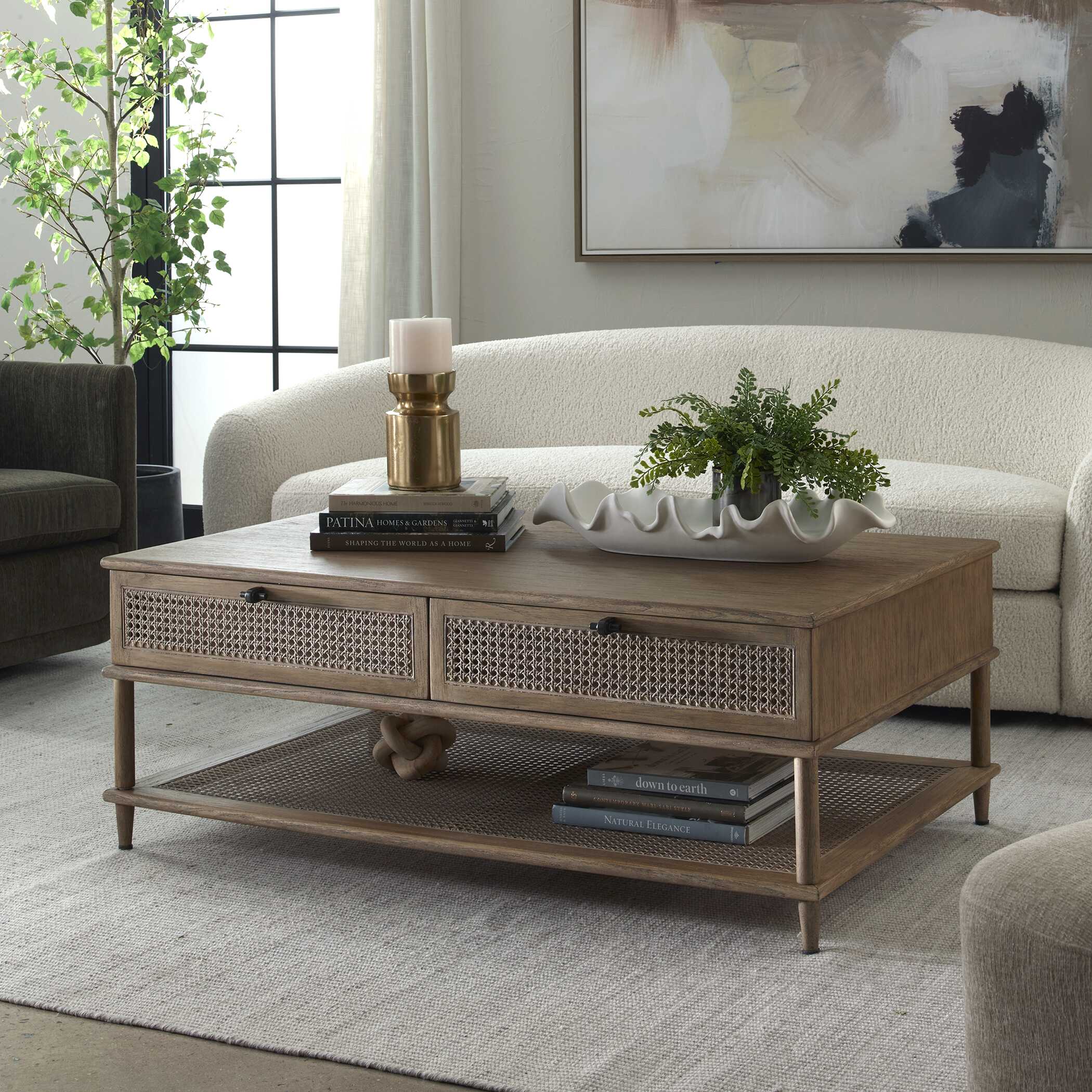 Uttermost Coast Mid-Century Coffee Table
