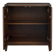 Uttermost On The Block 2 Door Walnut Cabinet