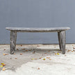Uttermost Fade To Black Wood Bench