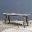 Uttermost Fade To Black Wood Bench