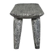 Uttermost Fade To Black Wood Bench