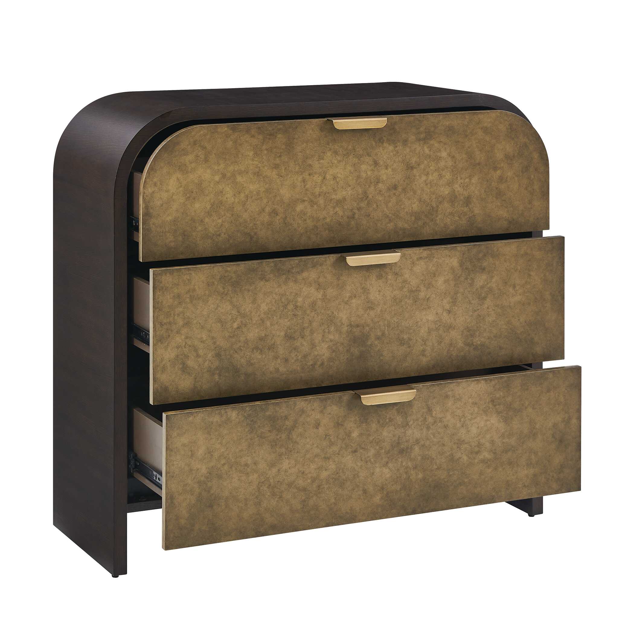 Uttermost Byrams 3 Drawer Oak Chest