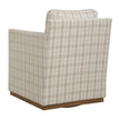Uttermost Basie Casual Linen Swivel Chair