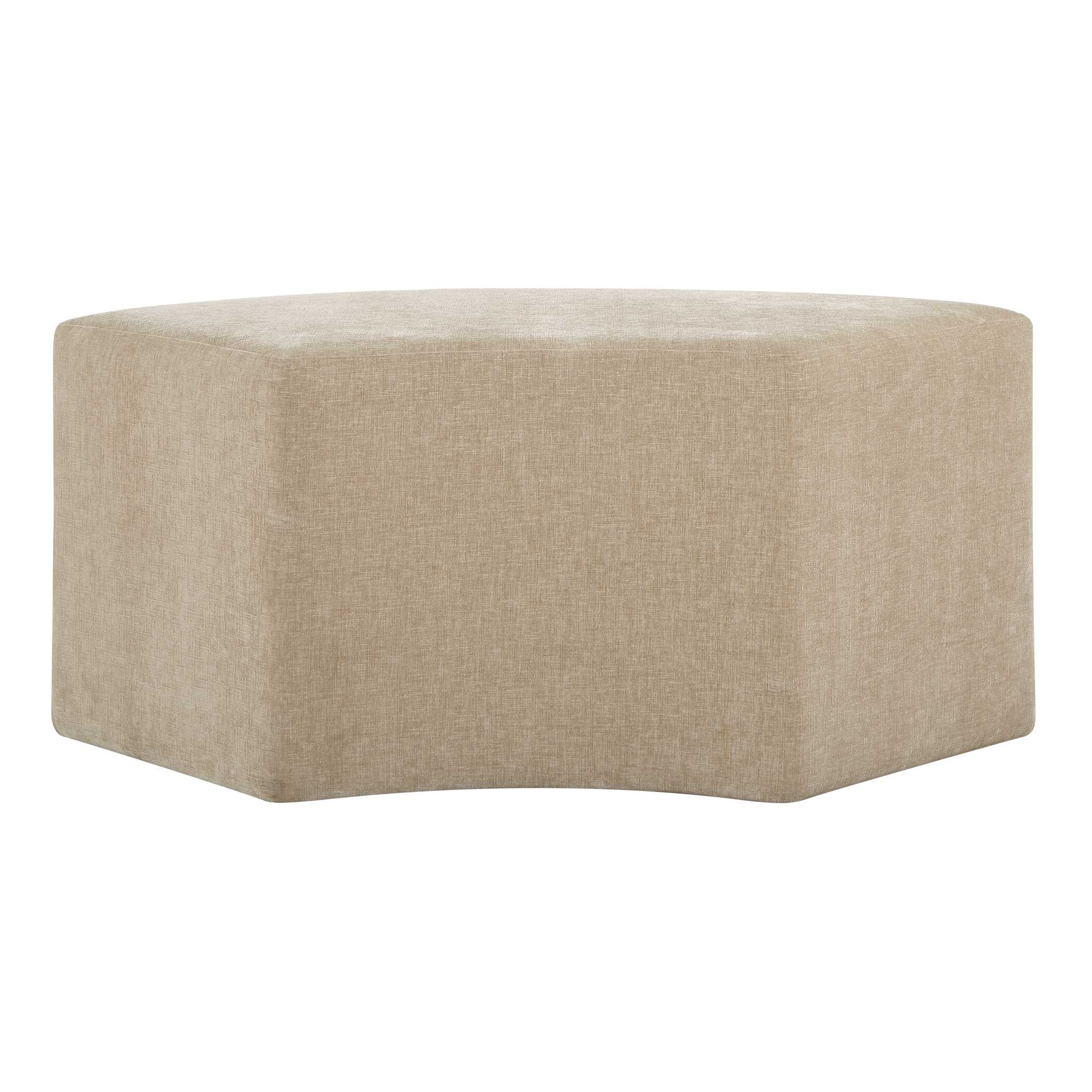 Uttermost Khai Rounded Plush Dining Bench