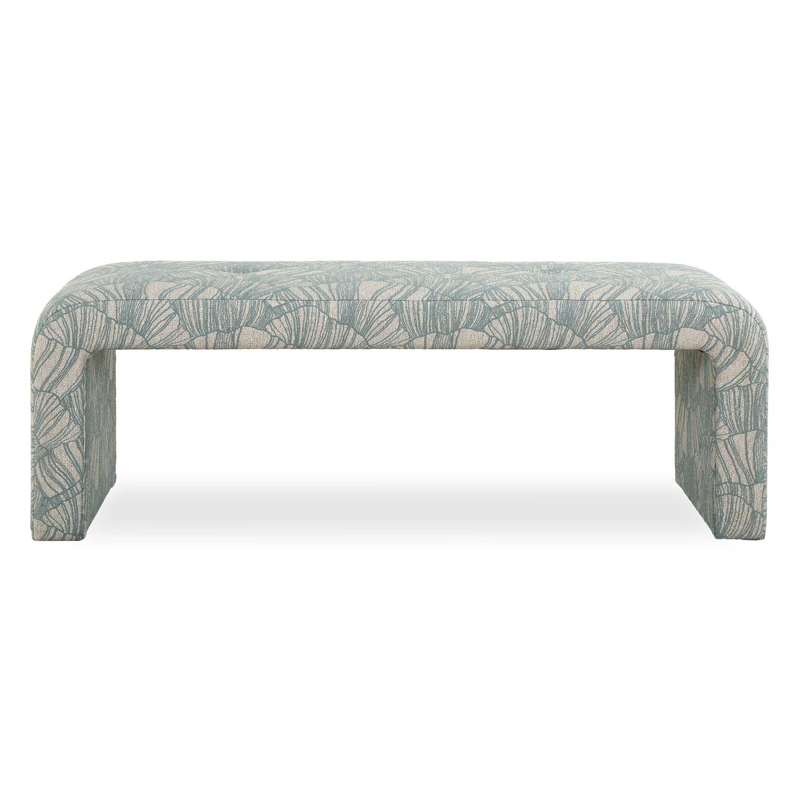 Uttermost Amie Spa Blue Bench