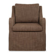 Uttermost Luisa Pinstripe Swivel Chair