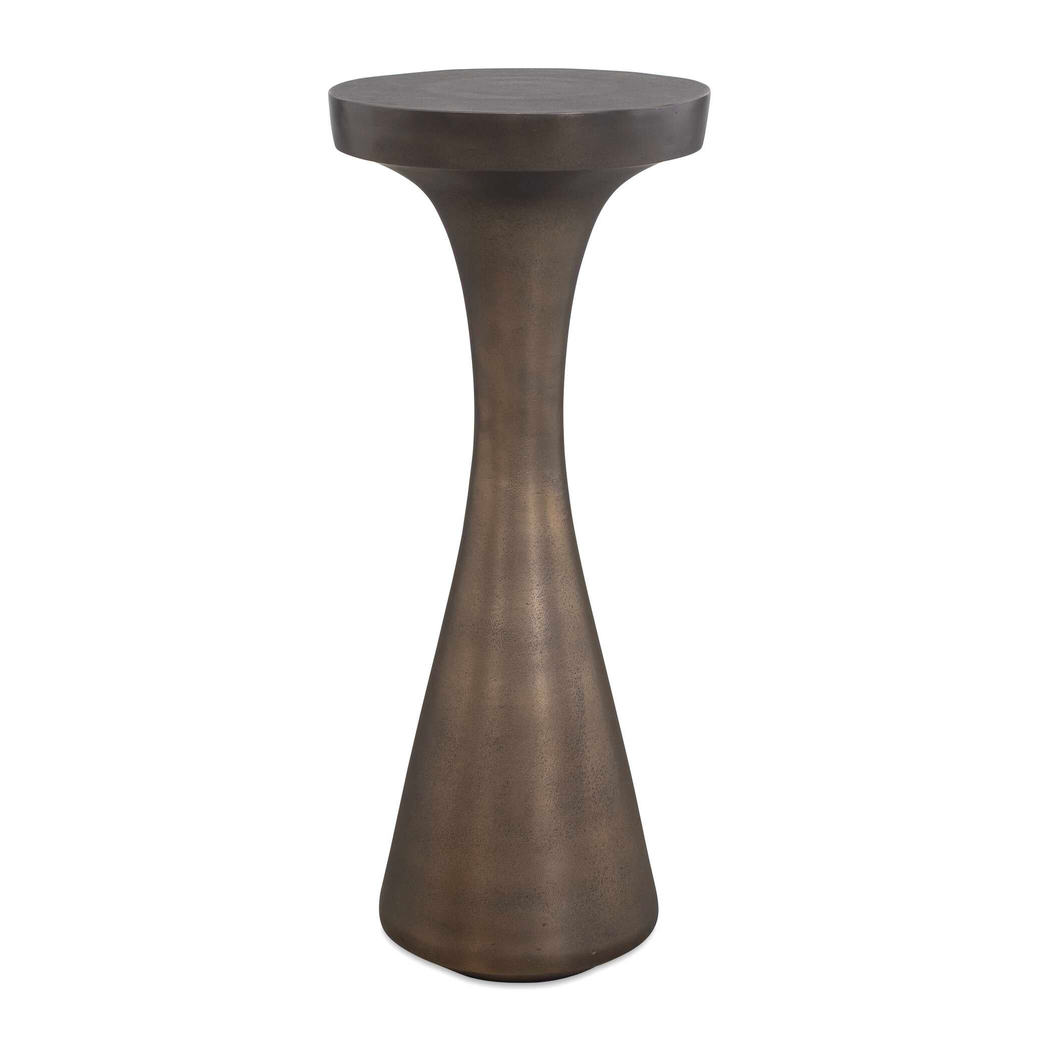 Uttermost Miko Indoor-Outdoor Bronze Drink Table