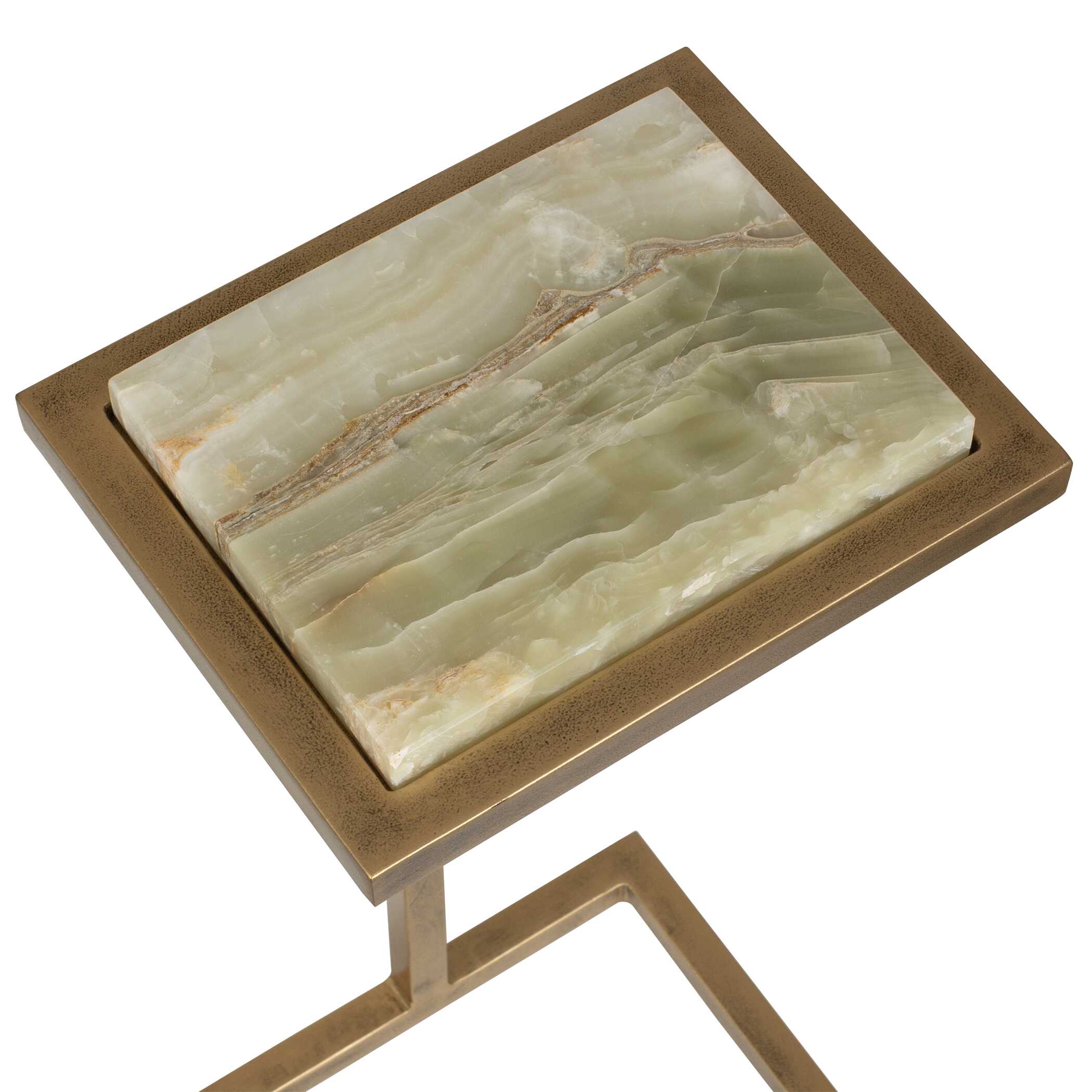 Uttermost Gamora Marble Drink Table