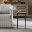 Uttermost Wren Round White Marble Accent Table