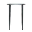Uttermost Wren Round White Marble Accent Table