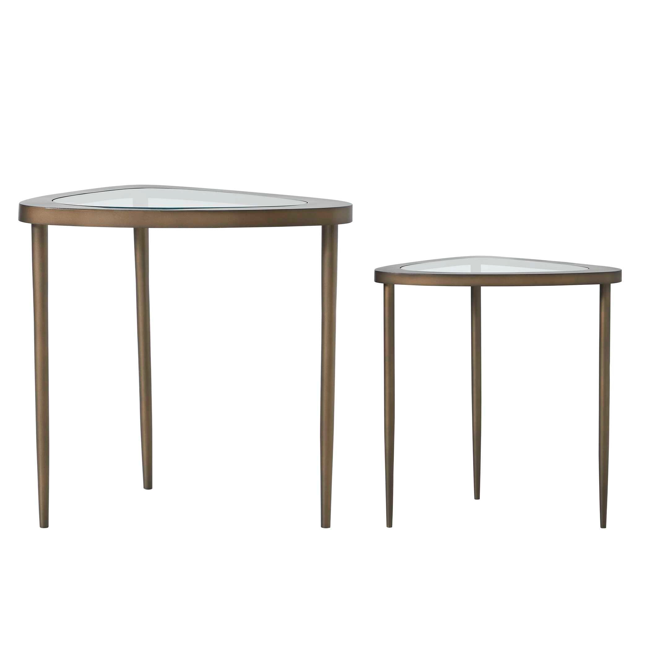 Uttermost Millar Curved Nesting Tables - Set of 2