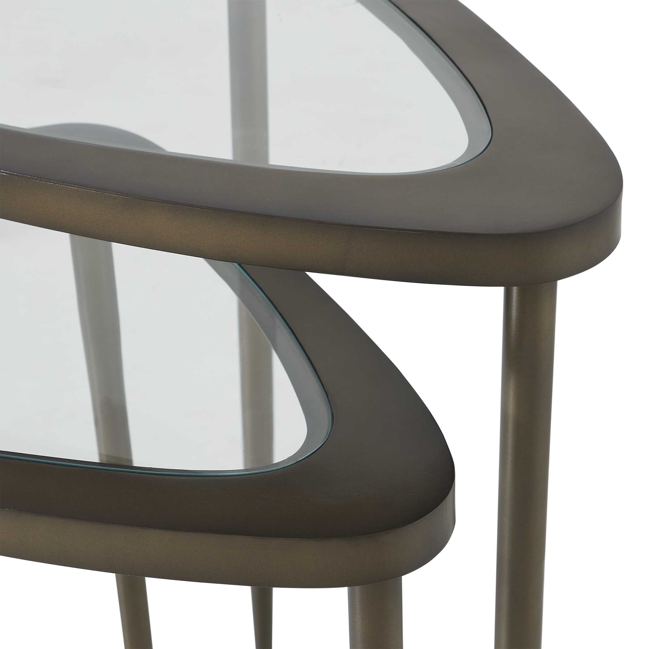 Uttermost Millar Curved Nesting Tables - Set of 2