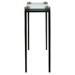 Uttermost Averona Glass Top Accent Table