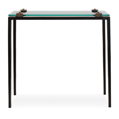 Uttermost Averona Glass Top Accent Table