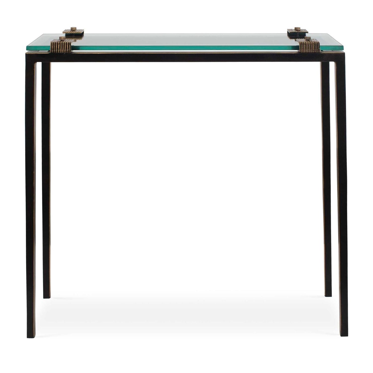 Uttermost Averona Glass Top Accent Table