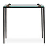 Uttermost Averona Glass Top Accent Table