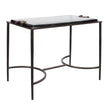 Uttermost Eisen Textured Glass Accent Table