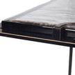 Uttermost Eisen Textured Glass Accent Table