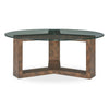Uttermost Ignis Round Glass Coffee Table