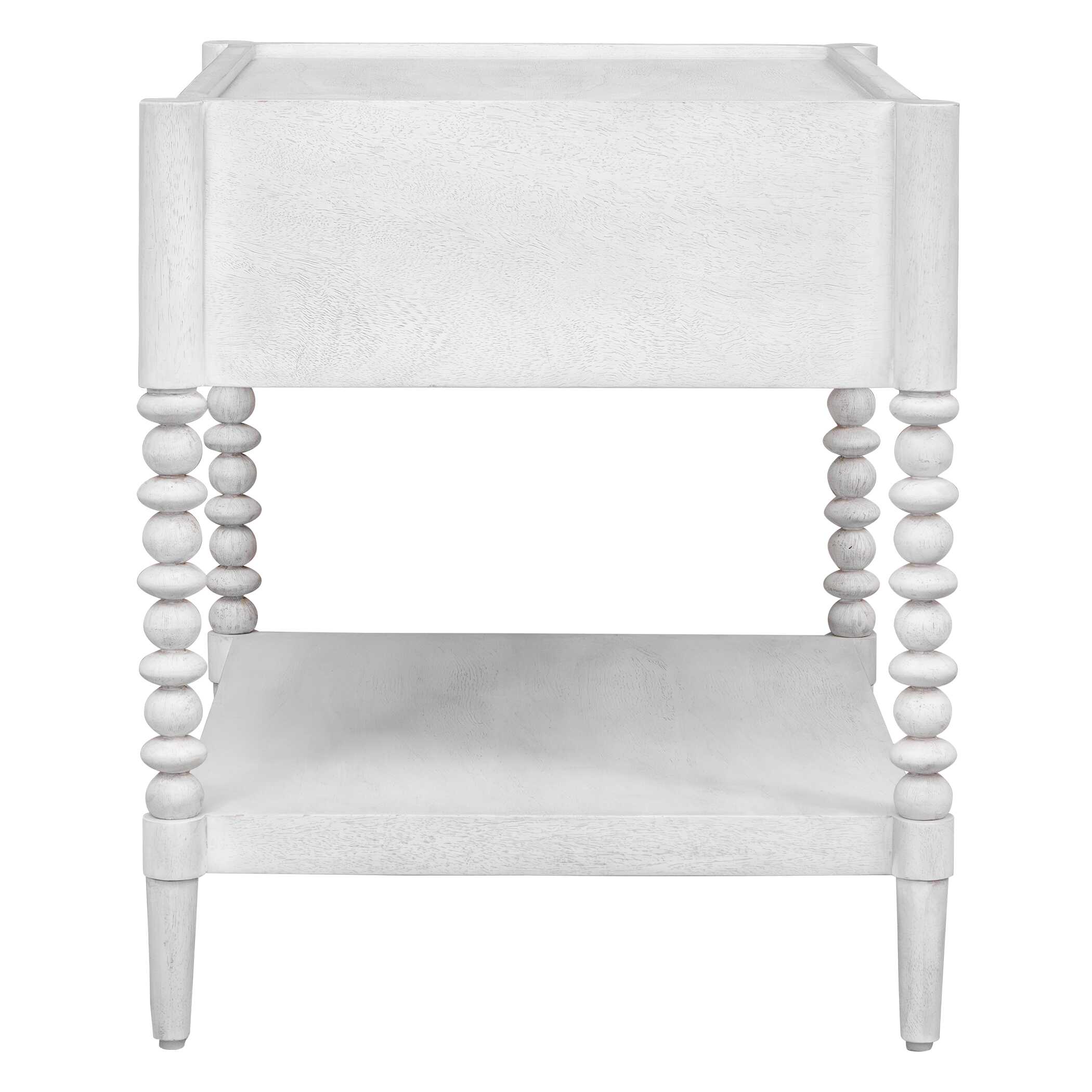 Uttermost Bales Off-White Side Table