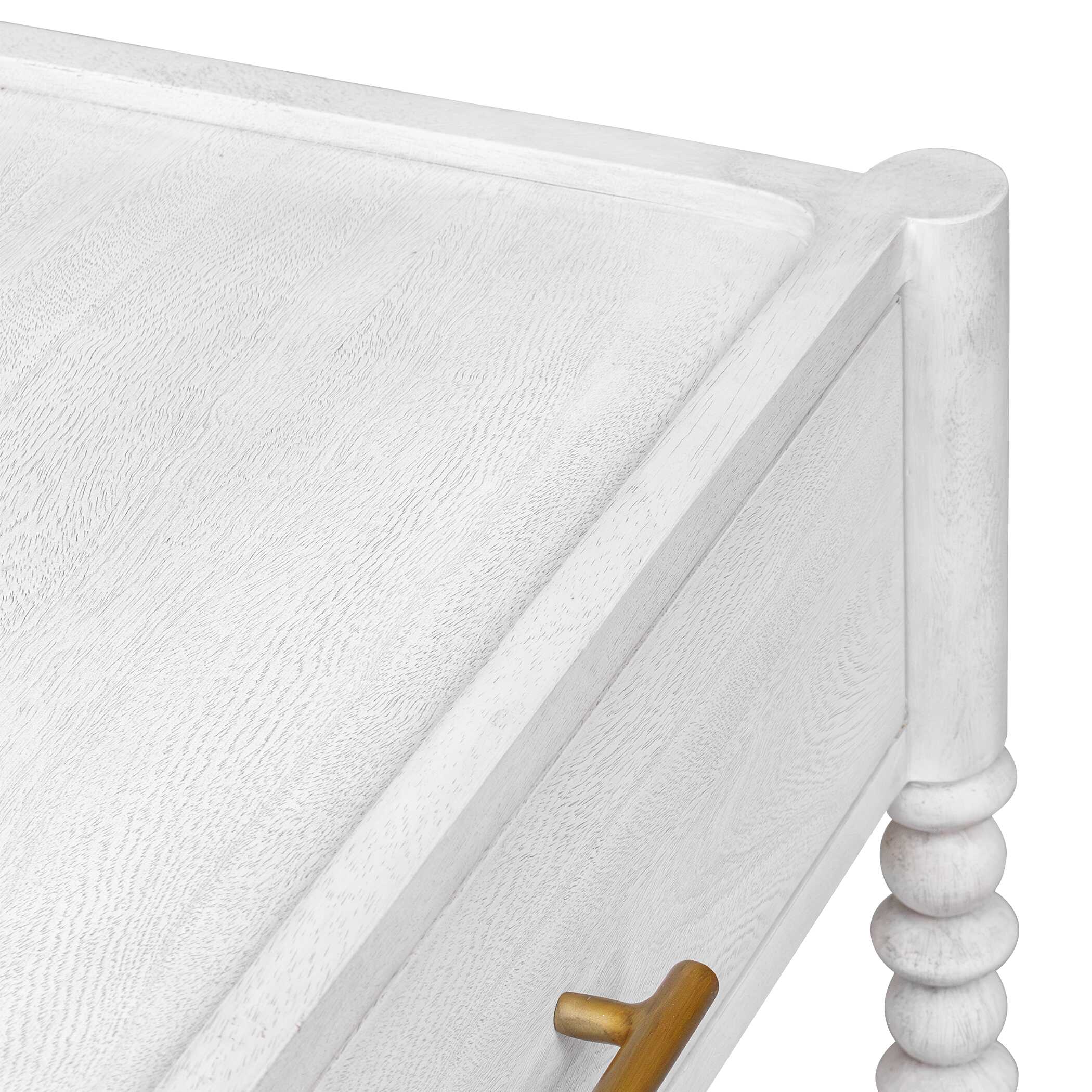 Uttermost Bales Off-White Side Table