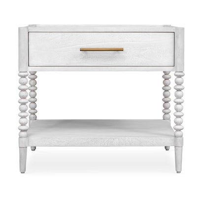 Uttermost Bales Off-White Side Table