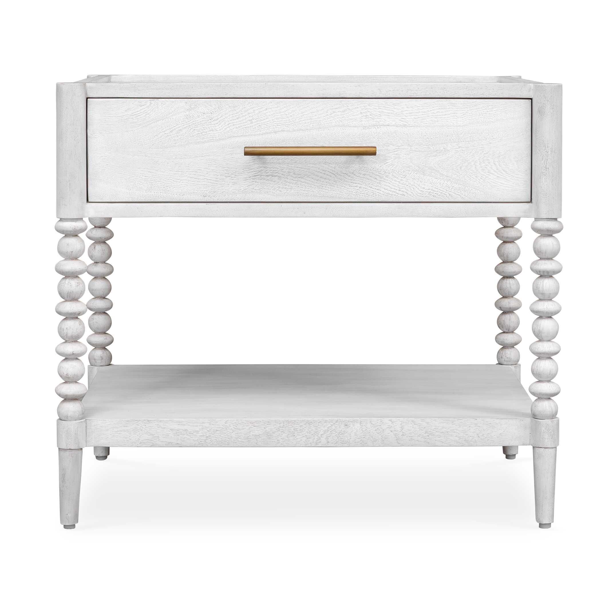 Uttermost Bales Off-White Side Table