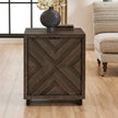 Uttermost Barrett Dark Charcoal Oak Cabinet