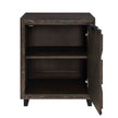Uttermost Barrett Dark Charcoal Oak Cabinet