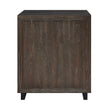Uttermost Barrett Dark Charcoal Oak Cabinet