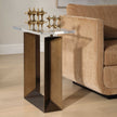 Uttermost McElroy Modern Bronze Side Table